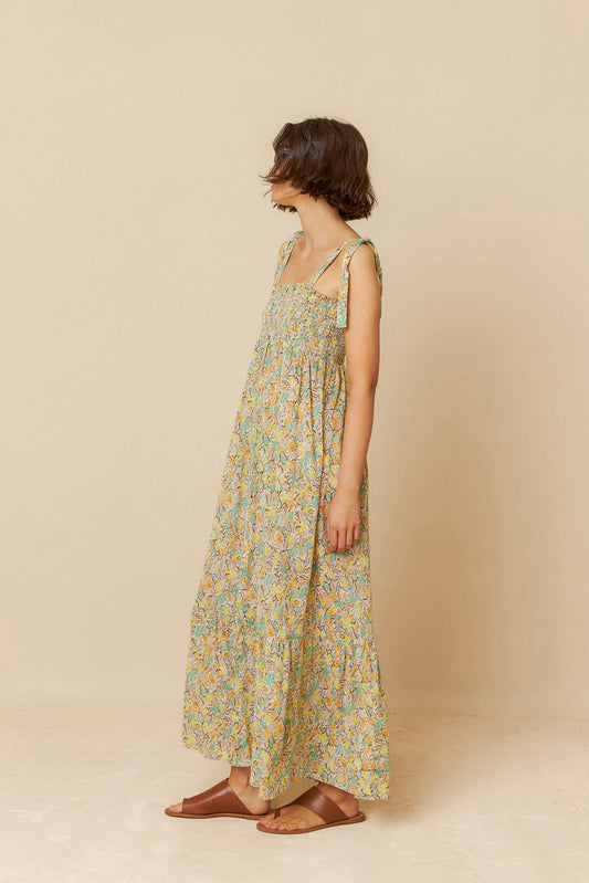 MAXI DRESS WITH STRAPS