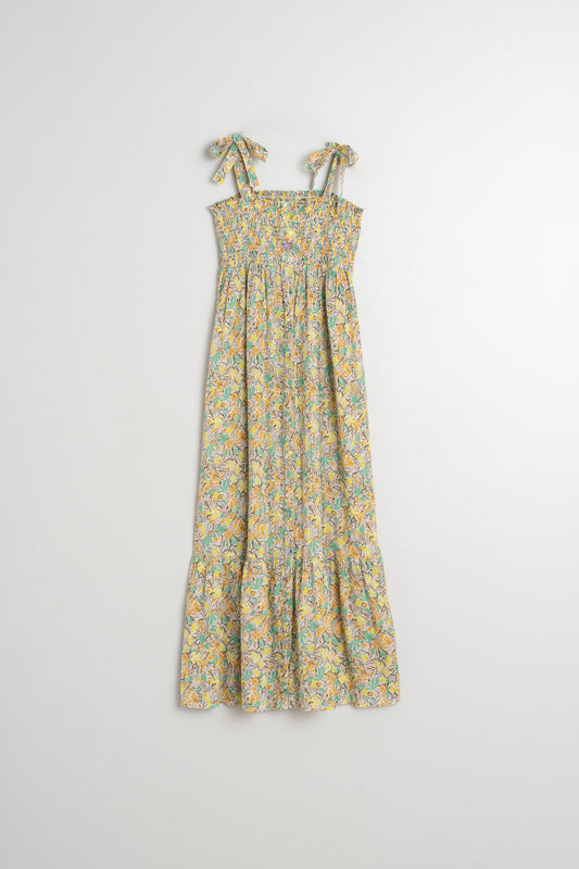 MAXI DRESS WITH STRAPS