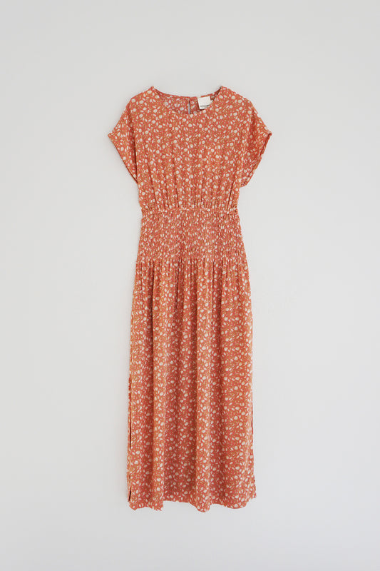 PETAL PRINT DRESS