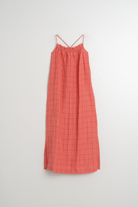 MIDI STRAP DRESS