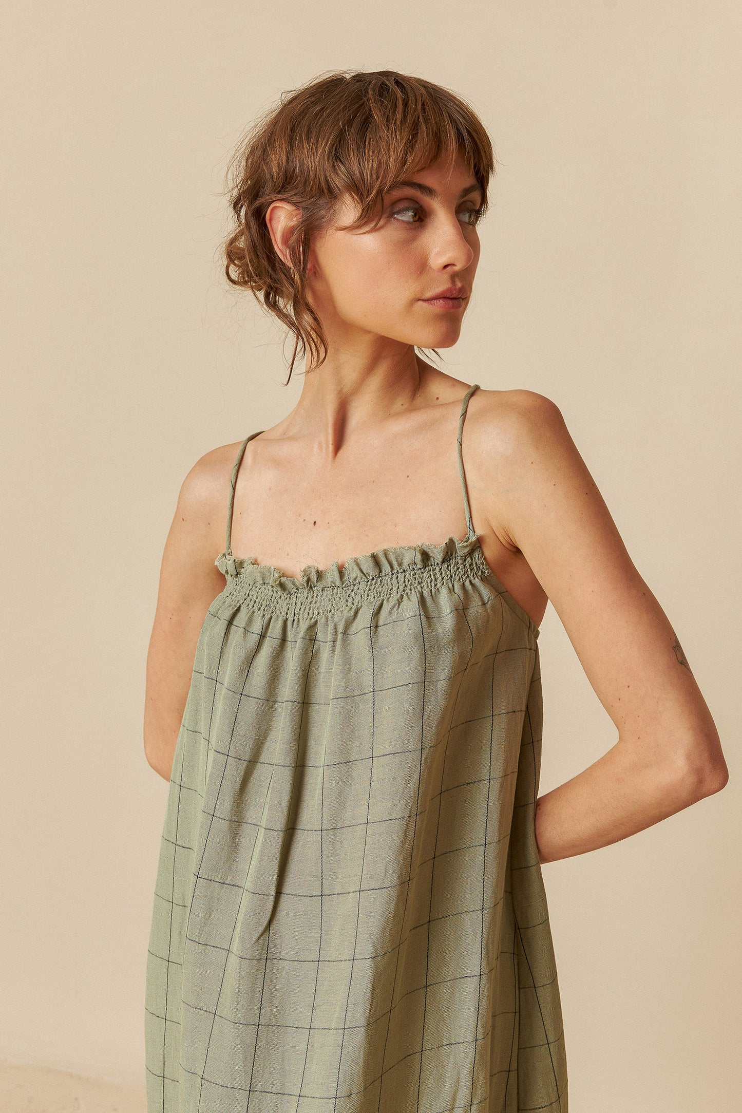 [CL] MIDI STRAP DRESS