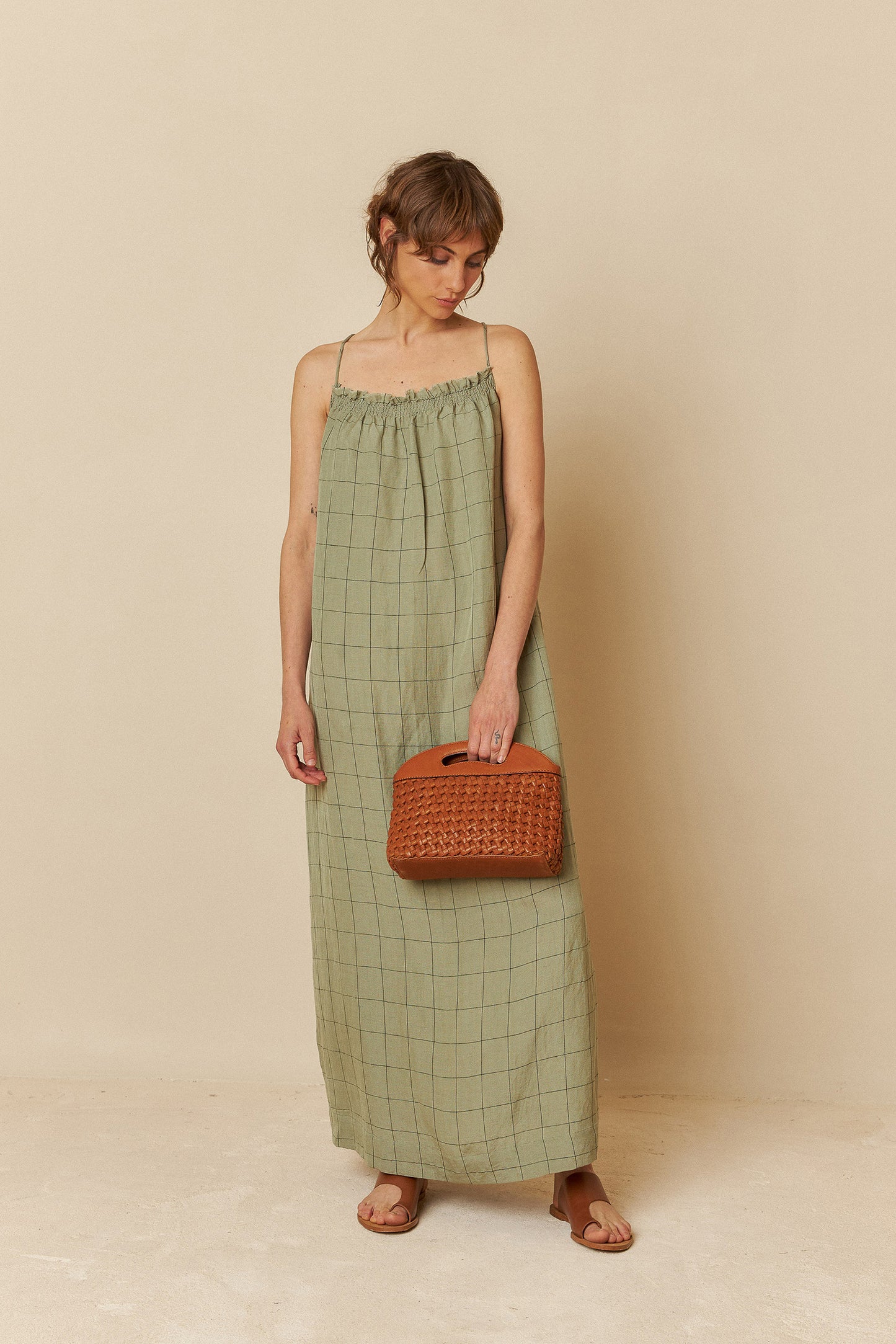 [CL] MIDI STRAP DRESS