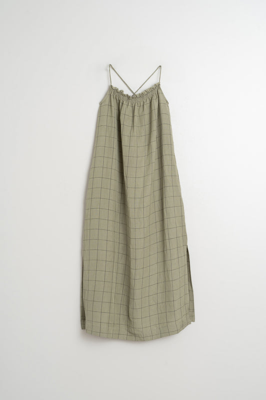 MIDI STRAP DRESS
