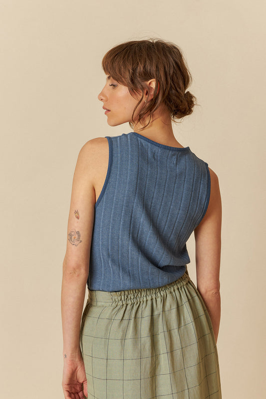 WINDOWPANE CHECK SKIRT