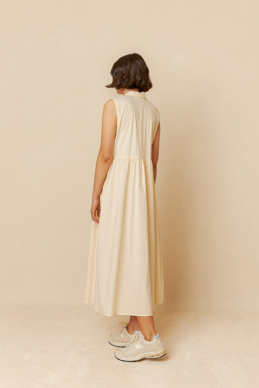 POPLIN SHIRT DRESS