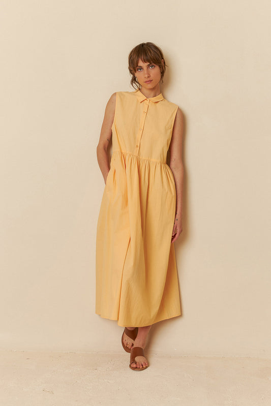 POPLIN SHIRT DRESS