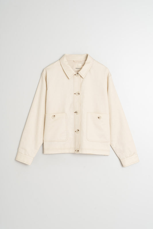 STRUCTURED TWILL JACKET
