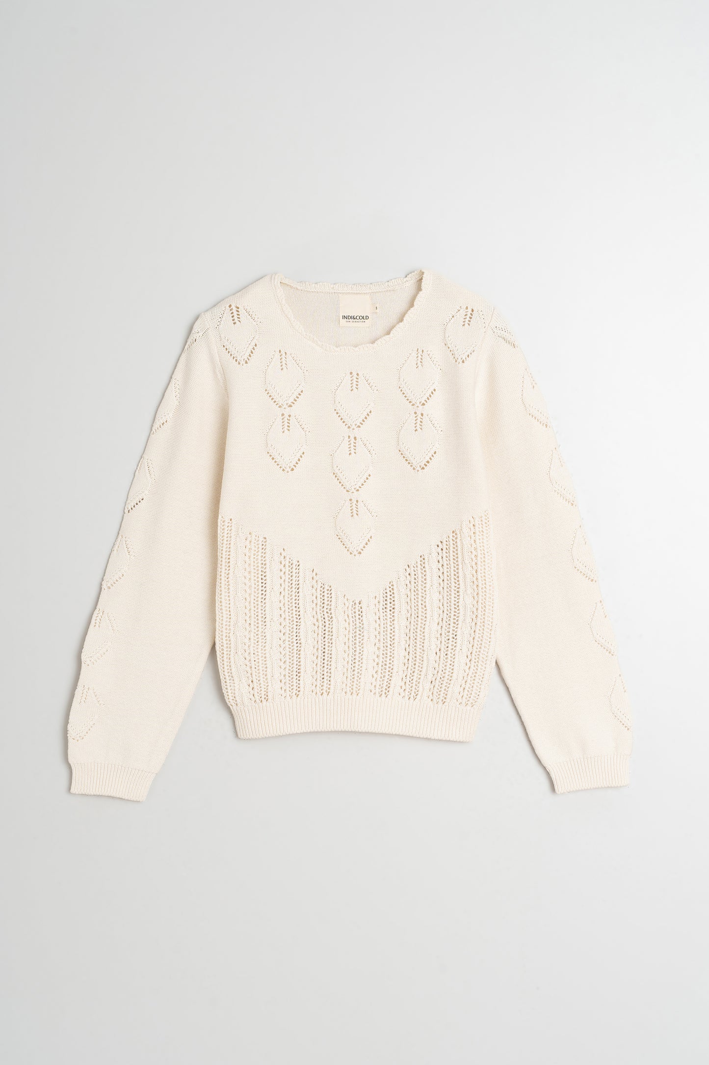 [CL] CROCHET EFFECT SWEATER