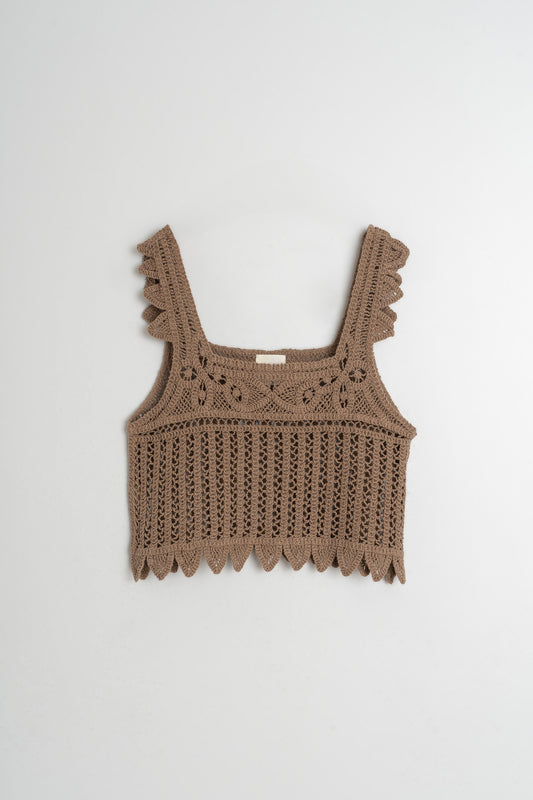 CROCHET CROP TOP