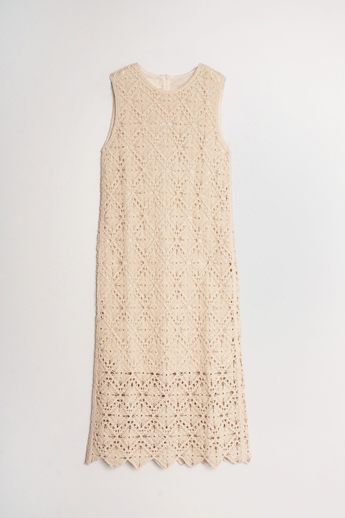 CROCHET MIDI DRESS