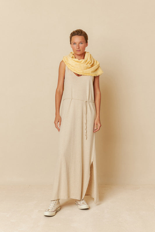 FRAYED-EDGE SCARF