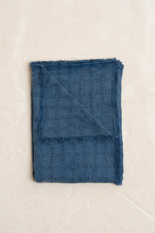FRAYED-EDGE SCARF