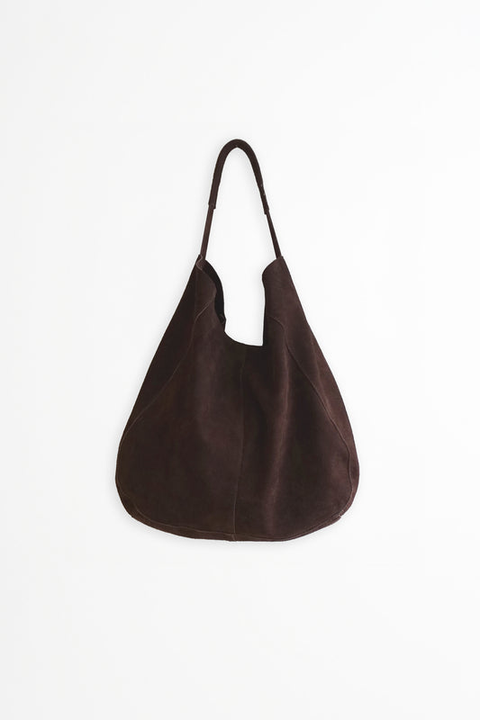 SPLIT LEATHER TOTE BAG