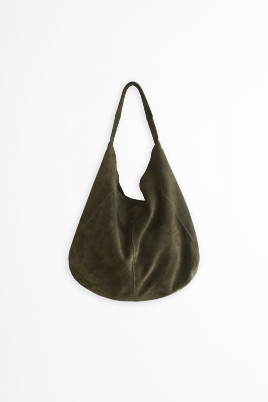 [CL] SPLIT LEATHER TOTE BAG