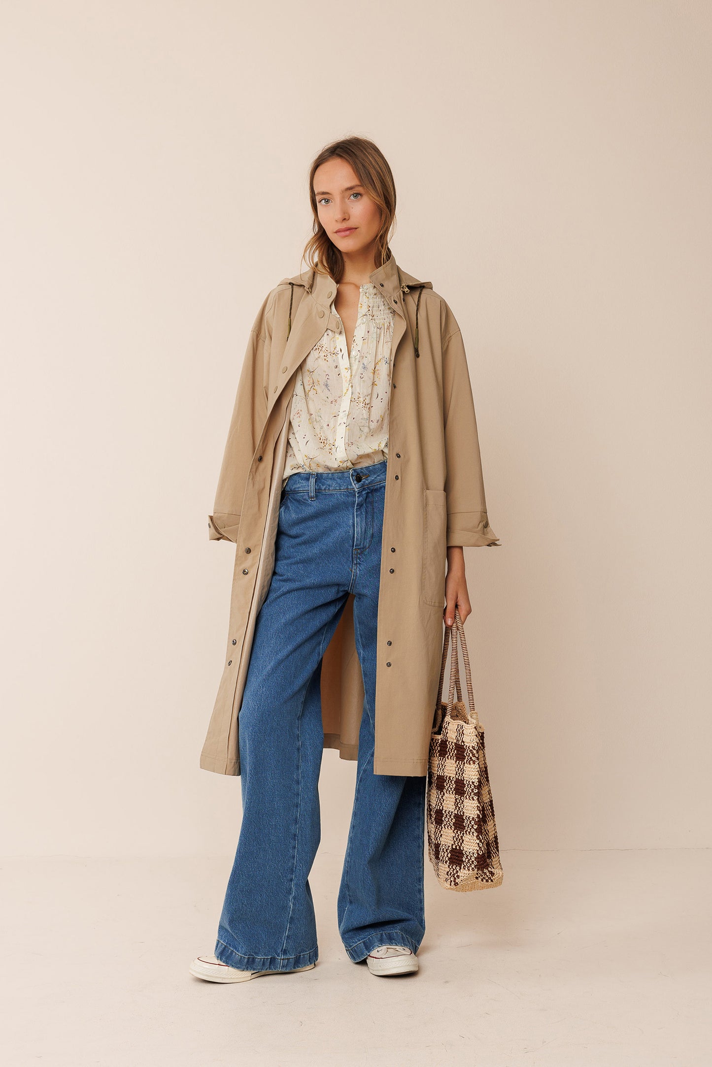 RAFFIA SHOPPER BAG