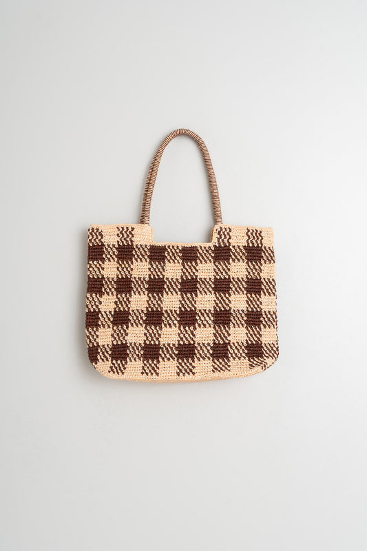 RAFFIA SHOPPER BAG