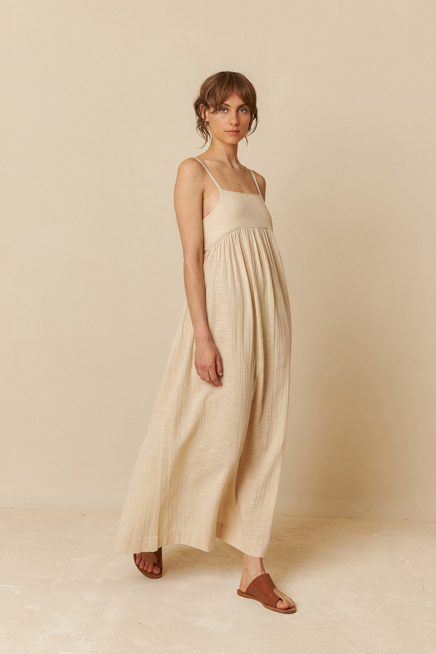 MAXI DRESS WITH STRAPS