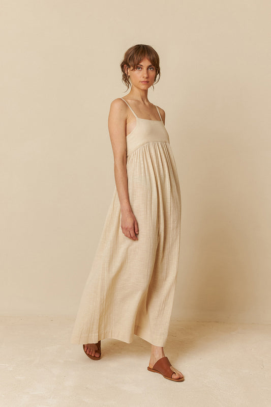 MAXI DRESS WITH STRAPS