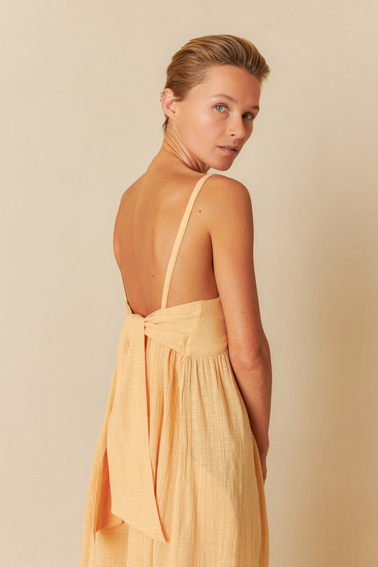 MAXI DRESS WITH STRAPS