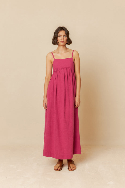 MAXI DRESS WITH STRAPS
