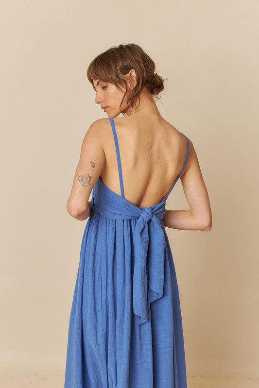 MAXI DRESS WITH STRAPS