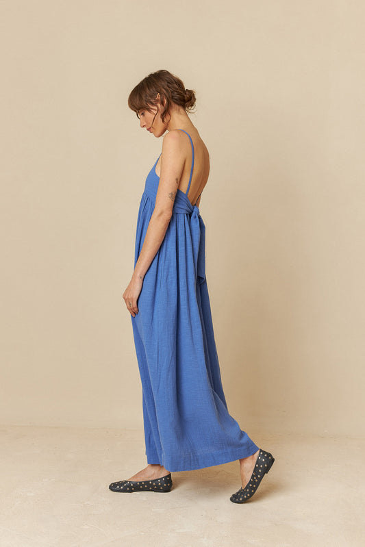 MAXI DRESS WITH STRAPS
