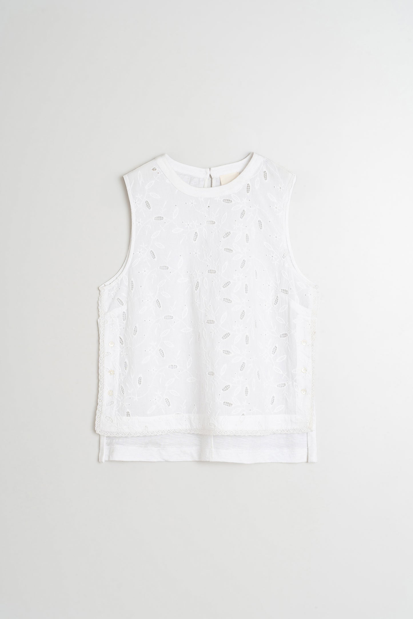 LACE COMBINED T-SHIRT