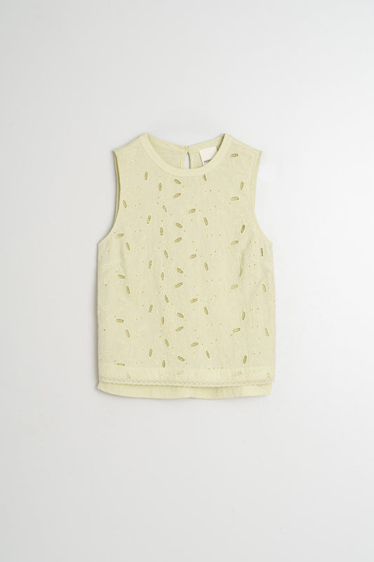 LACE COMBINED T-SHIRT