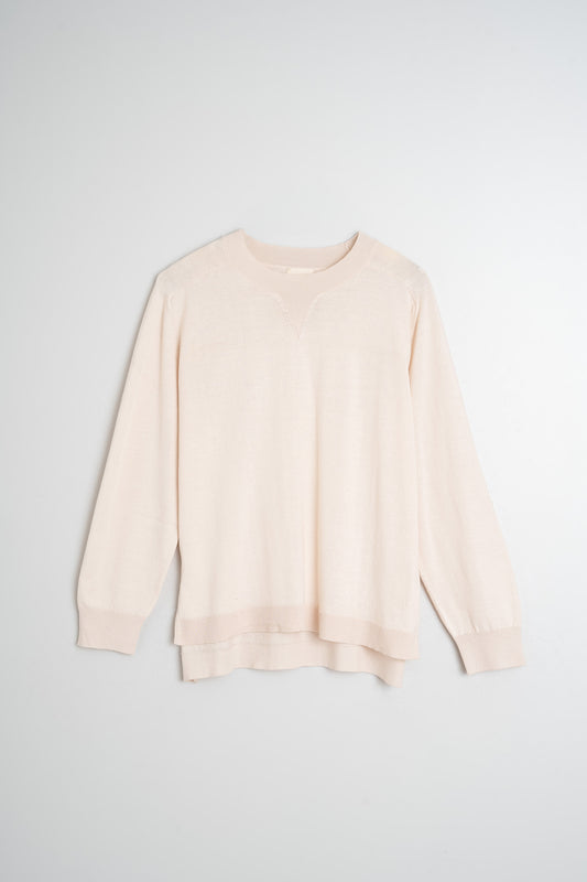 RAGLAN SLEEVE KNIT SWEATER