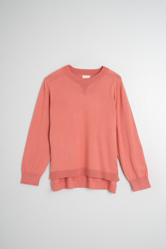 RAGLAN SLEEVE KNIT SWEATER