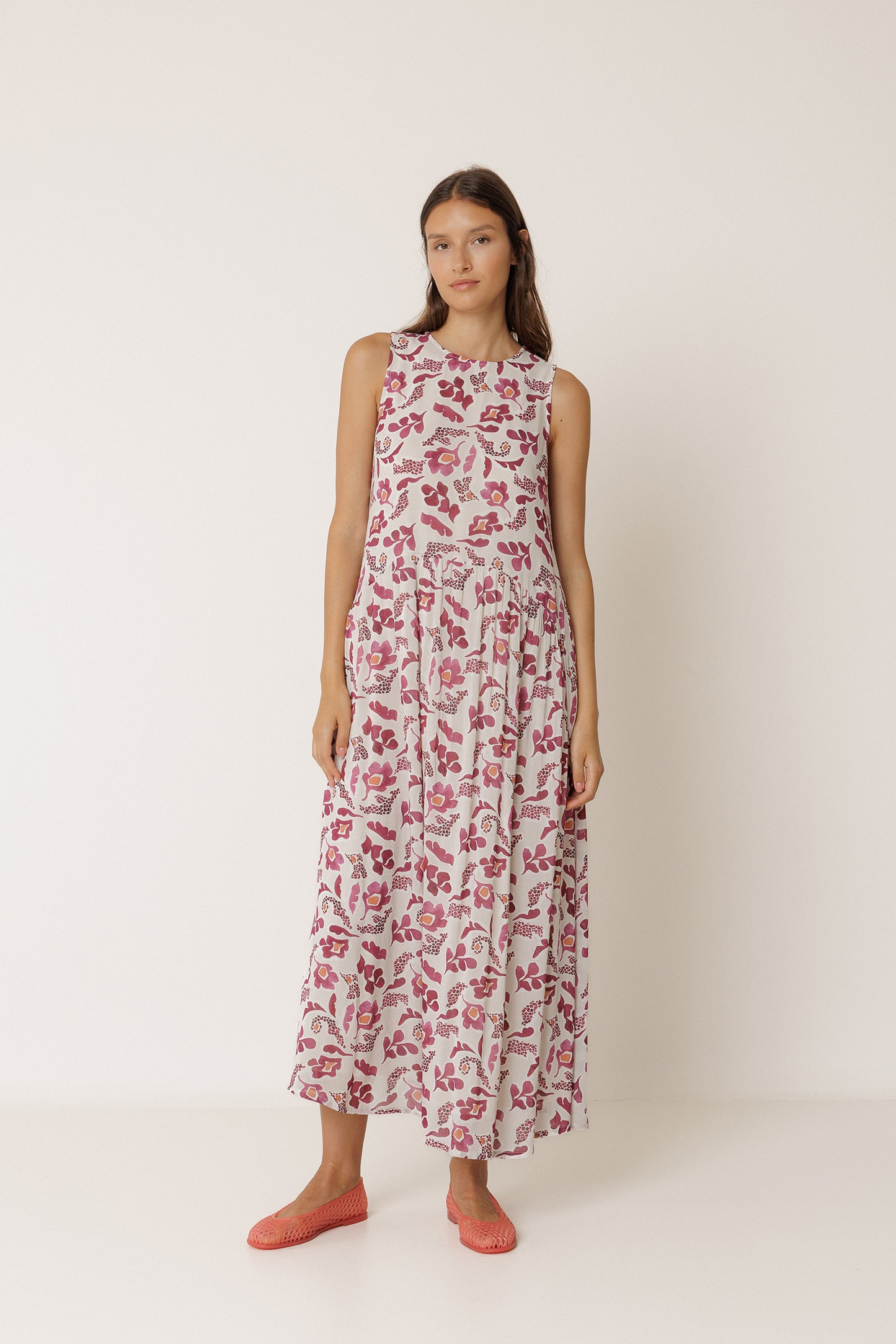 MAXI FLOWER DRESS