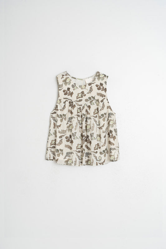 SLEEVELESS FLOWER TOP 4