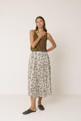 MAXI FLOWER SKIRT