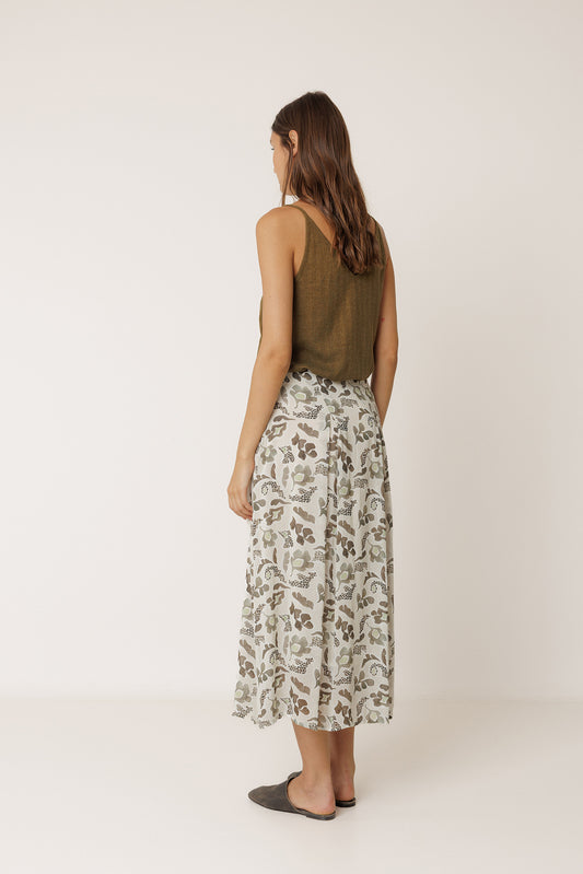 MAXI FLOWER SKIRT 2