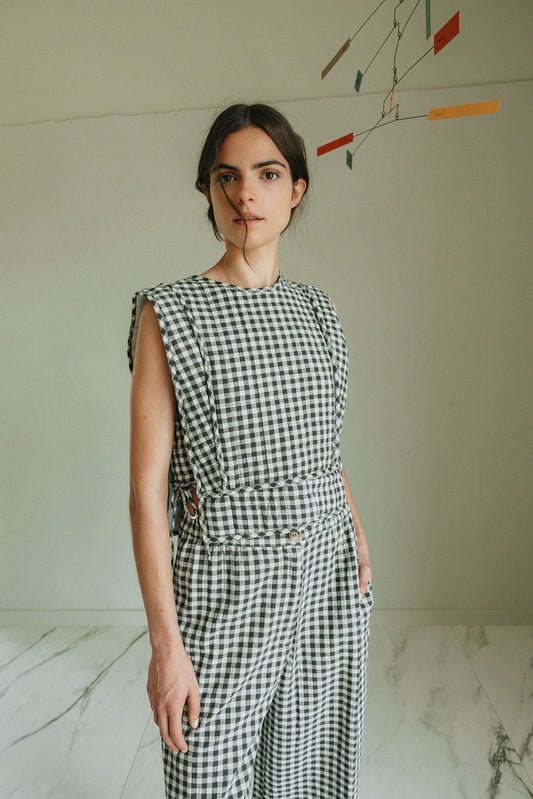 QUILTED CHECKERED TOP 4