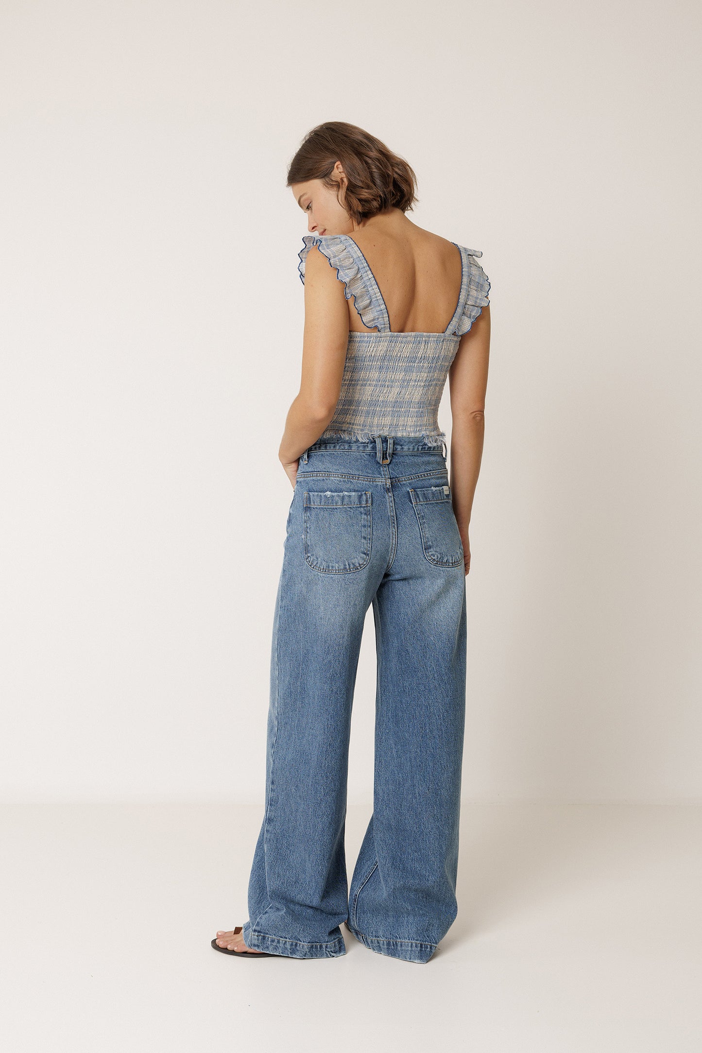 ELASTIC CROP TOP