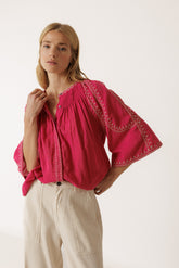 BELL-SLEEVE SHIRT