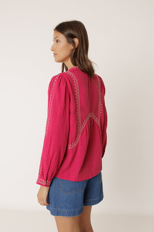 ETHNIC-EMBROIDERY BLOUSE 3