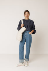 DOUBLE-GAUZE BLOUSE