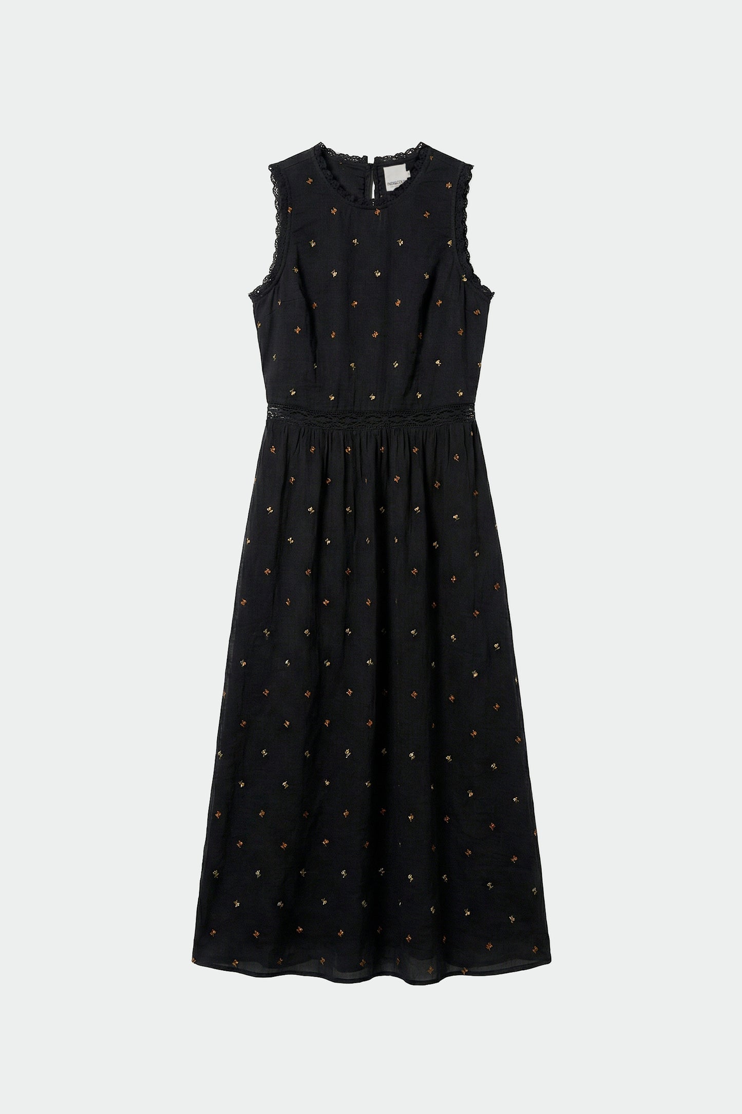 FLORAL EMBROIDERED DRESS