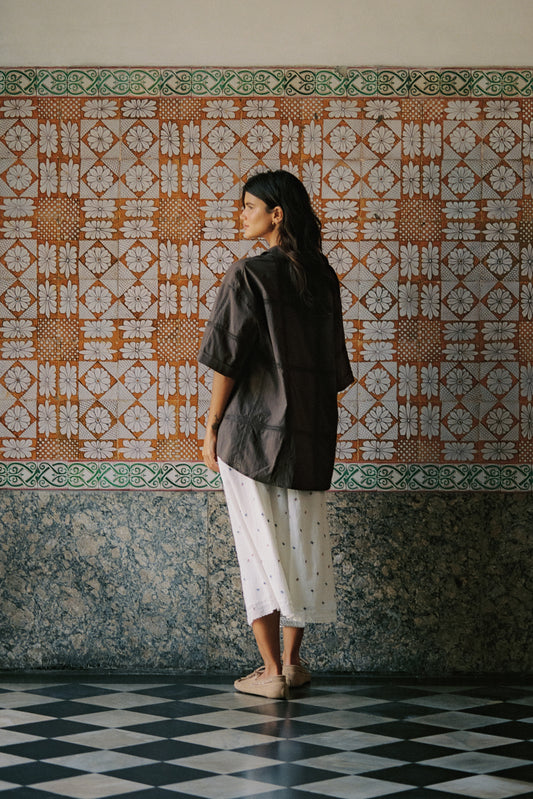 FLORAL EMBROIDERED SKIRT 4