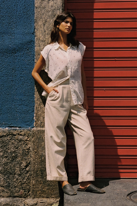 FLORAL EMBROIDERED SHIRT 3