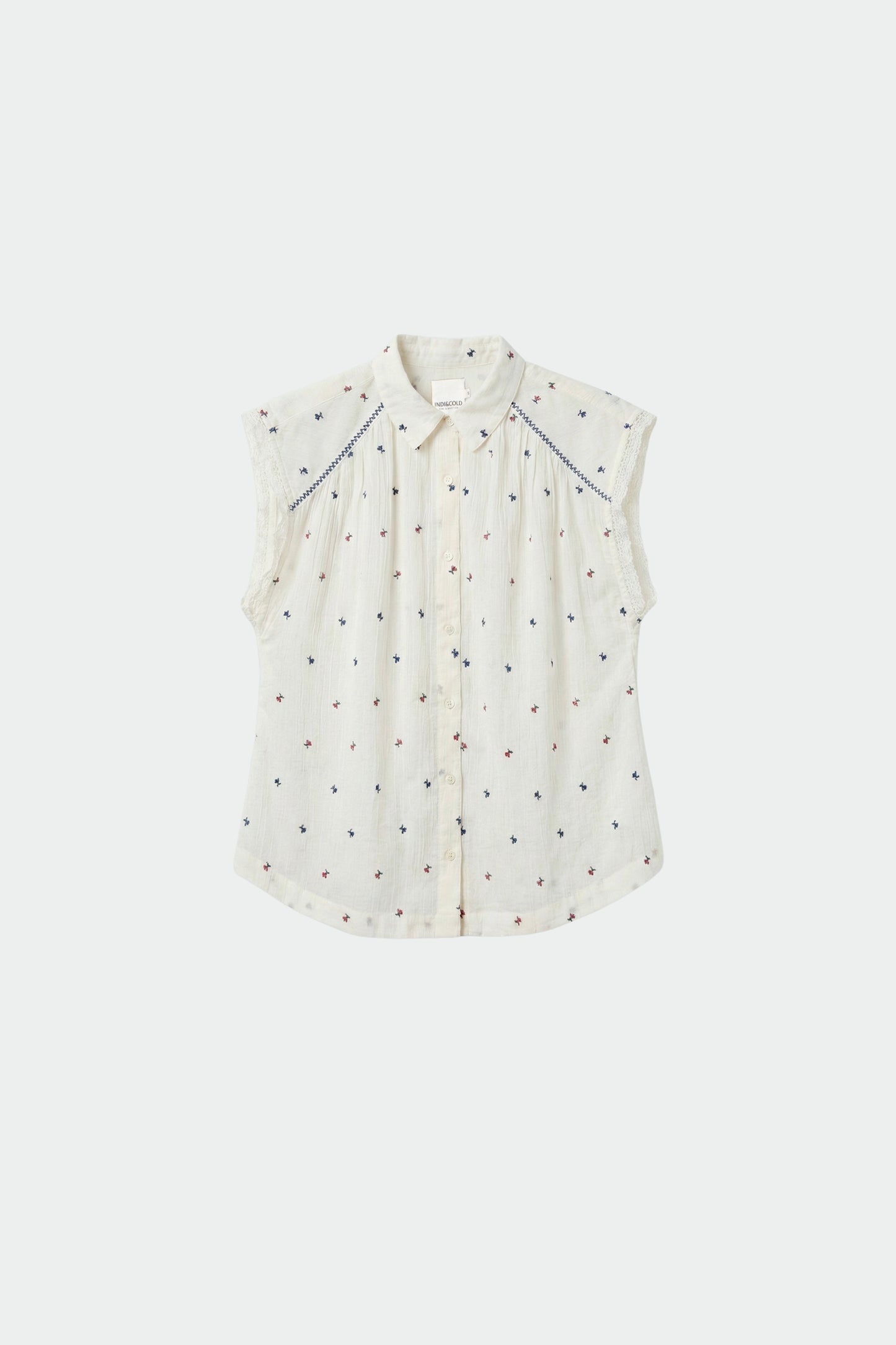 FLORAL EMBROIDERED SHIRT