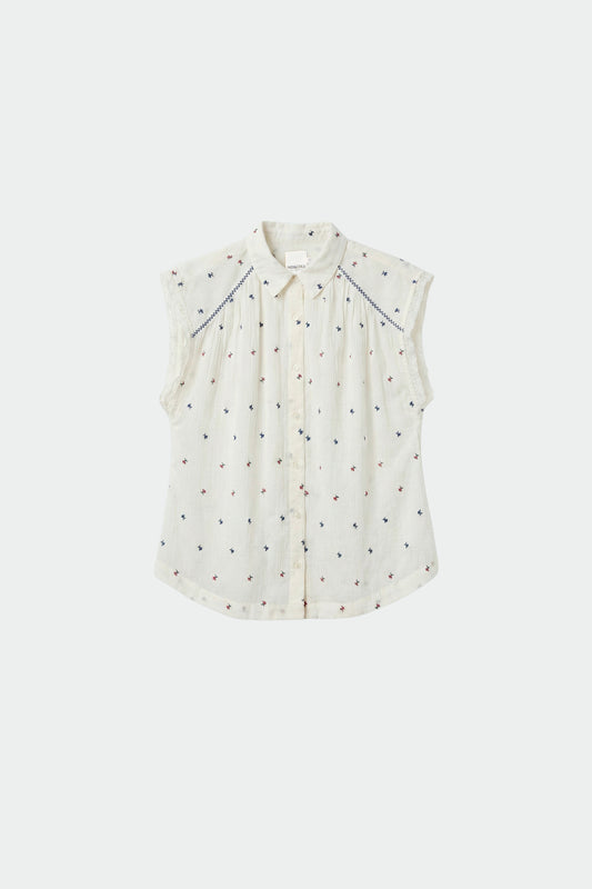 FLORAL EMBROIDERED SHIRT 4