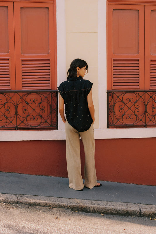 FLORAL EMBROIDERED SHIRT 3