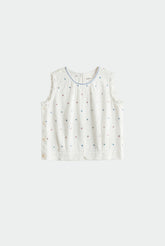 FLORAL EMBROIDERED TOP