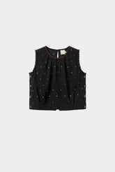 FLORAL EMBROIDERED TOP