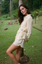 COTTON SILK SHIRT
