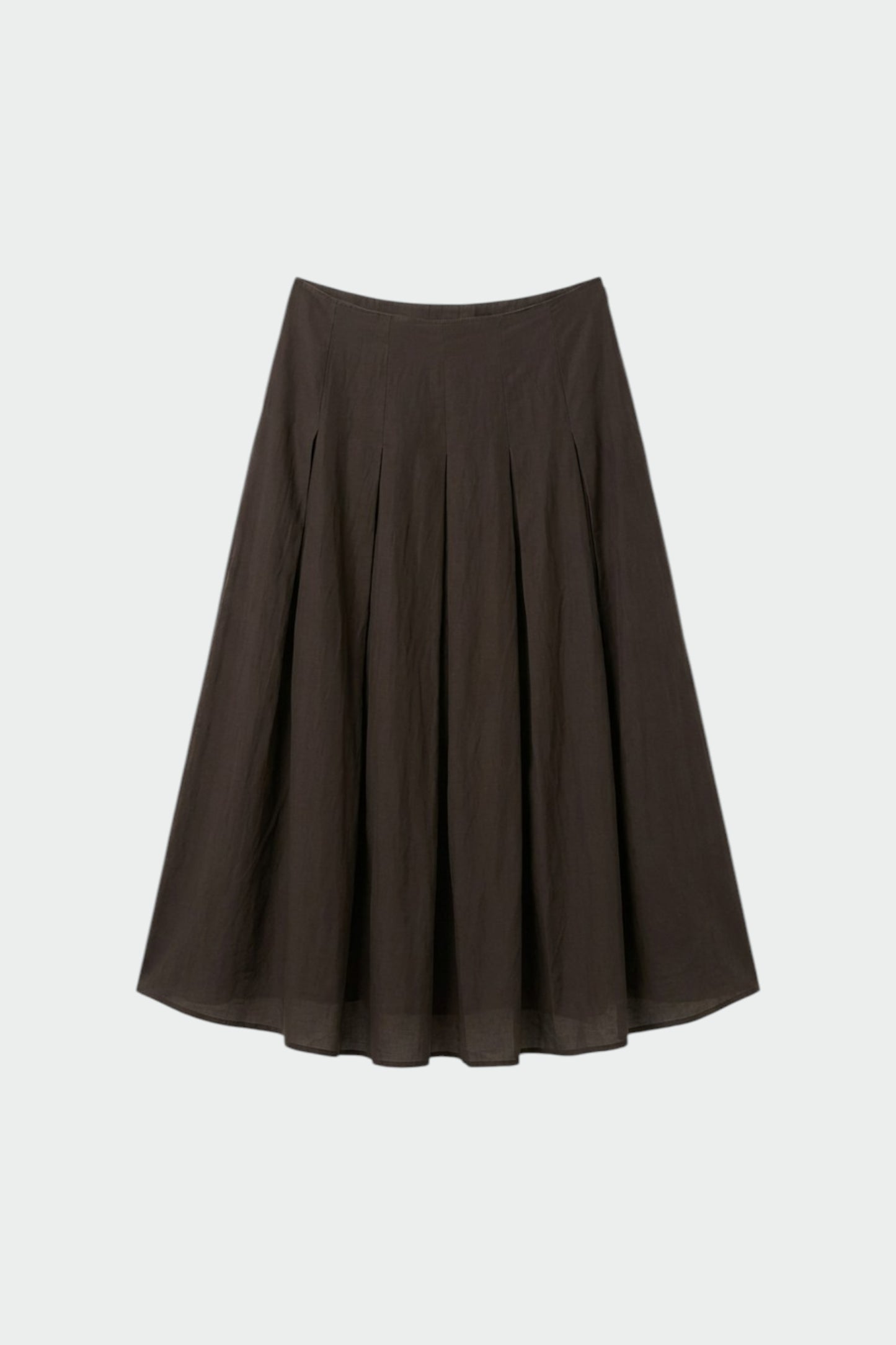 COTTON SILK GODETS SKIRT