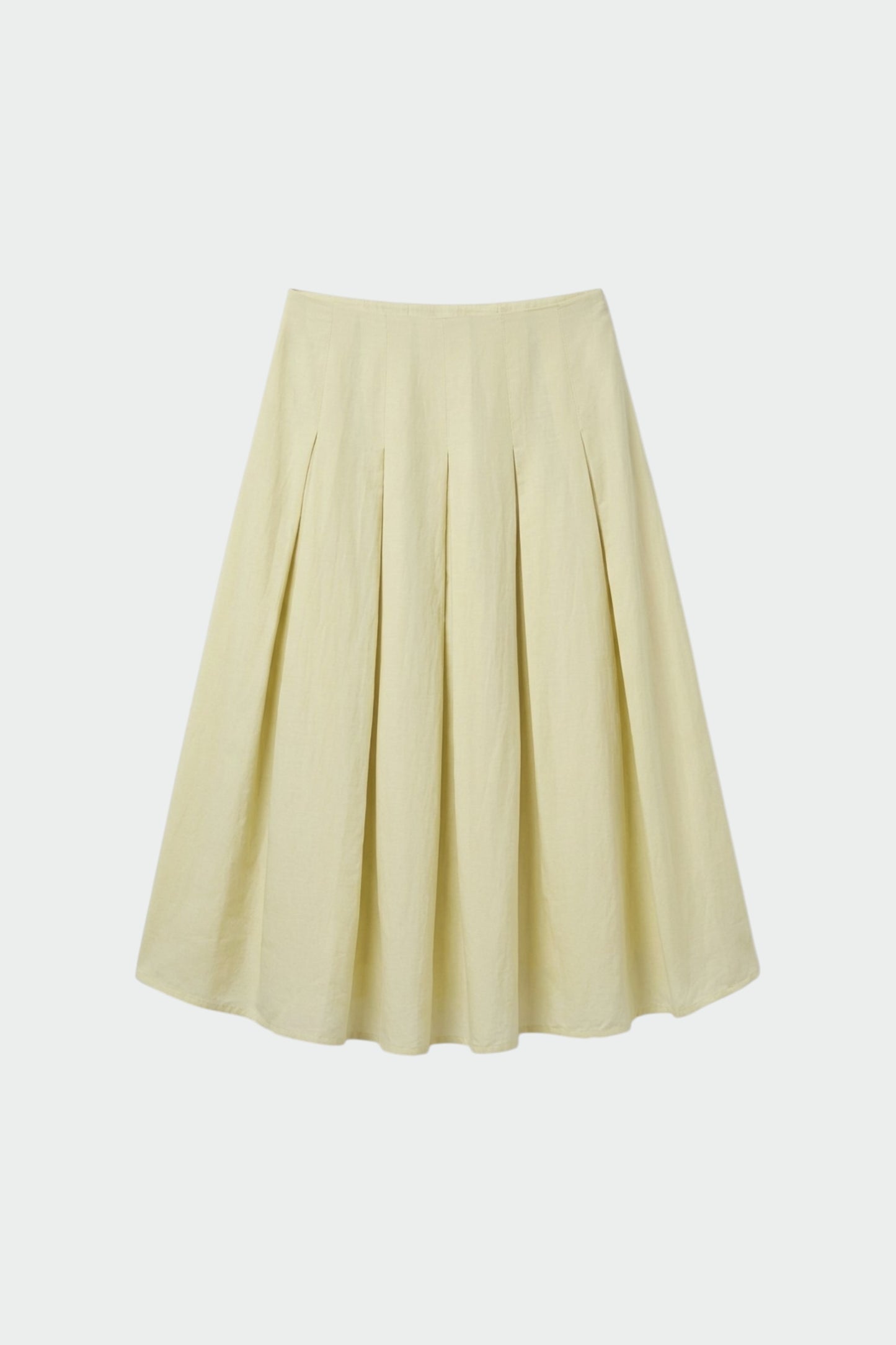 COTTON SILK GODETS SKIRT